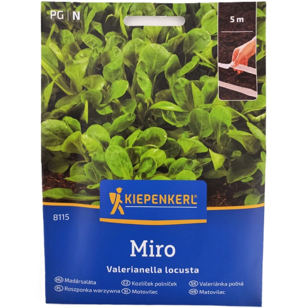 Semena salátu Miro - prodej výsevních pásků - 1 ks
