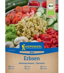 BIO Hrách setý - prodej bio semen na klíčení - 50 g