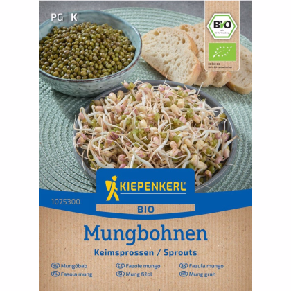 BIO Fazole Mungo - Kiepenkerl - prodej bio semen na klíčení - 75 g