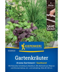 Zahradní bylinky - prodej výsevních pásků - 5 m