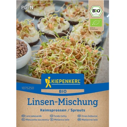 BIO Čočka směs - prodej bio semen na klíčení - 40 g