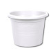 Květináč Satura Modern bílý - 14 x 11 cm - prodej květináčů - 1 ks