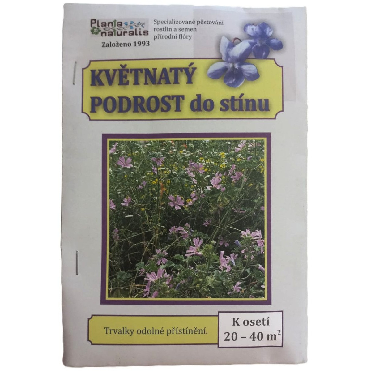 Květnatý podrost do stínu - Planta Naturalis - prodej semen - 40 g
