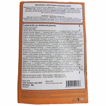 Luční květy na obohacení porostu - Planta Naturalis - prodej semen - 40 g