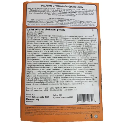 Luční květy na obohacení porostu - Planta Naturalis - prodej semen - 40 g