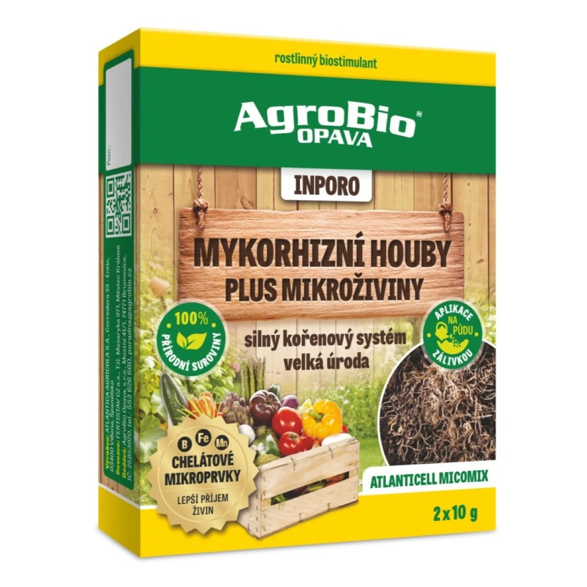 INPORO Atlanticell Micomix - AgroBio - prodej hnojiv - 2 x 10 g