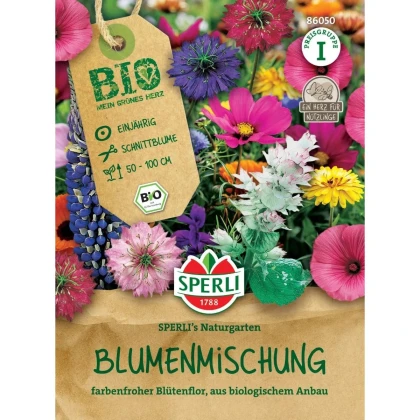 BIO Květinová směs - Sperli - prodej bio semen - 1 ks