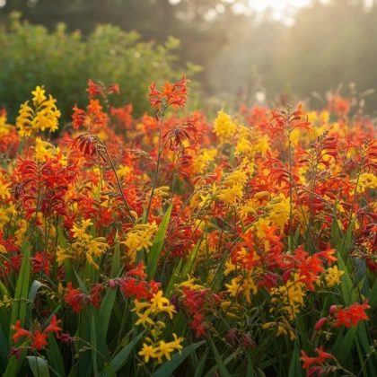 Směs montbrécií - Crocosmia mix - prodej cibulovin - 20 ks