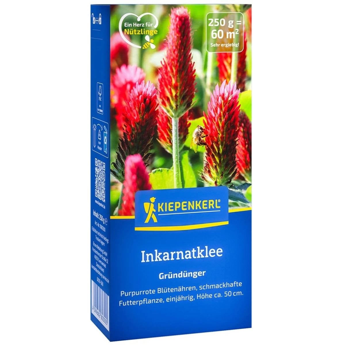 Zelené hnojení - Jetel inkarnát - prodej semen - 250 g
