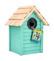 Ptačí budka zelená Beach Hut Curacao - prodej budek - 1 ks