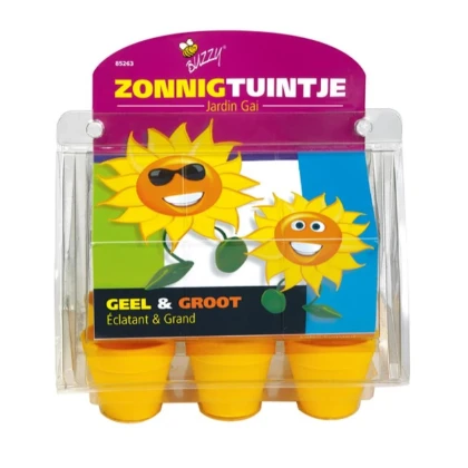 Buzzy Kids - Dětský skleník Slunečnice - Pieterpik - prodej sad - 1 ks