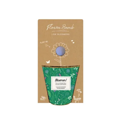 Pěstební set - Grow kit - nízko rostoucí květinová směs - Blossombs - prodej semínkových bomb - 1 ks