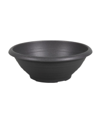Žardinka Campana plastová antracit - 25 x 10 cm - prodej žardinek - 1 ks