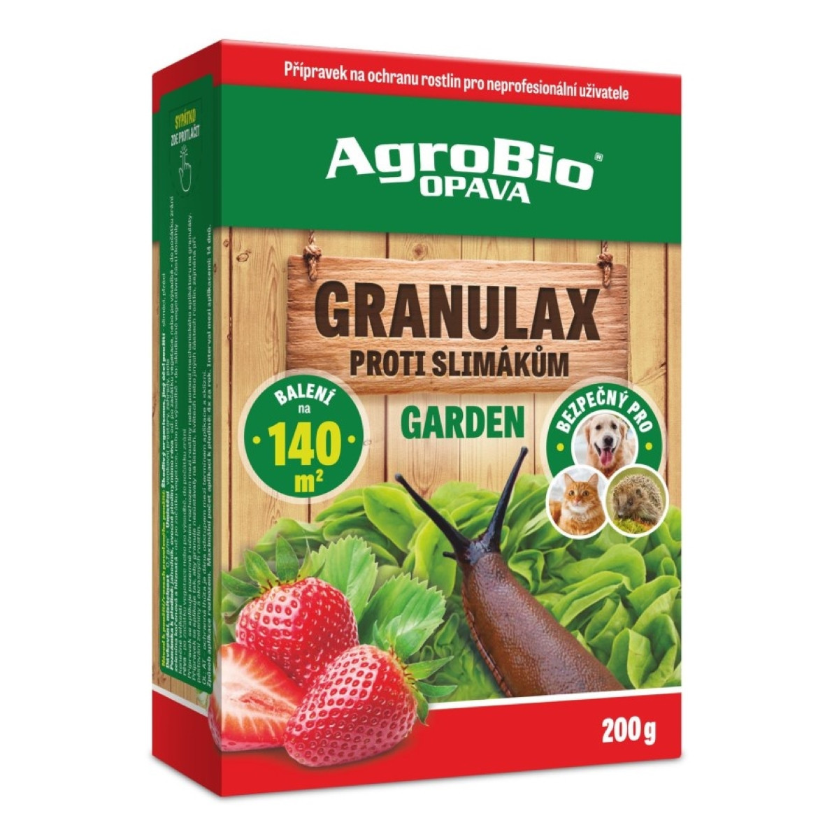 Granulax proti slimákům Garden - AgroBio - prodej ochrany rostlin - 200 g
