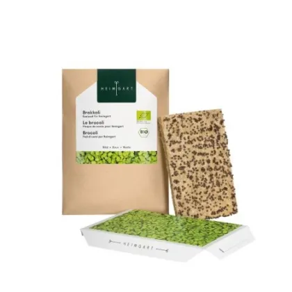 BIO microgreen Brokolice - náhradní pláty - Heimgart - prodej bio semen na klíčení - 1 ks