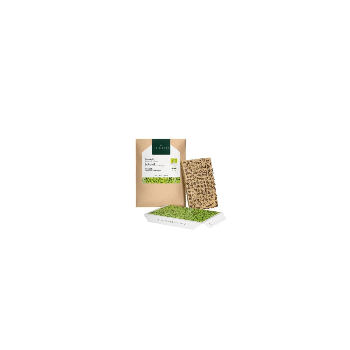 BIO microgreen Brokolice - náhradní pláty - Heimgart - prodej bio semen na klíčení - 1 ks