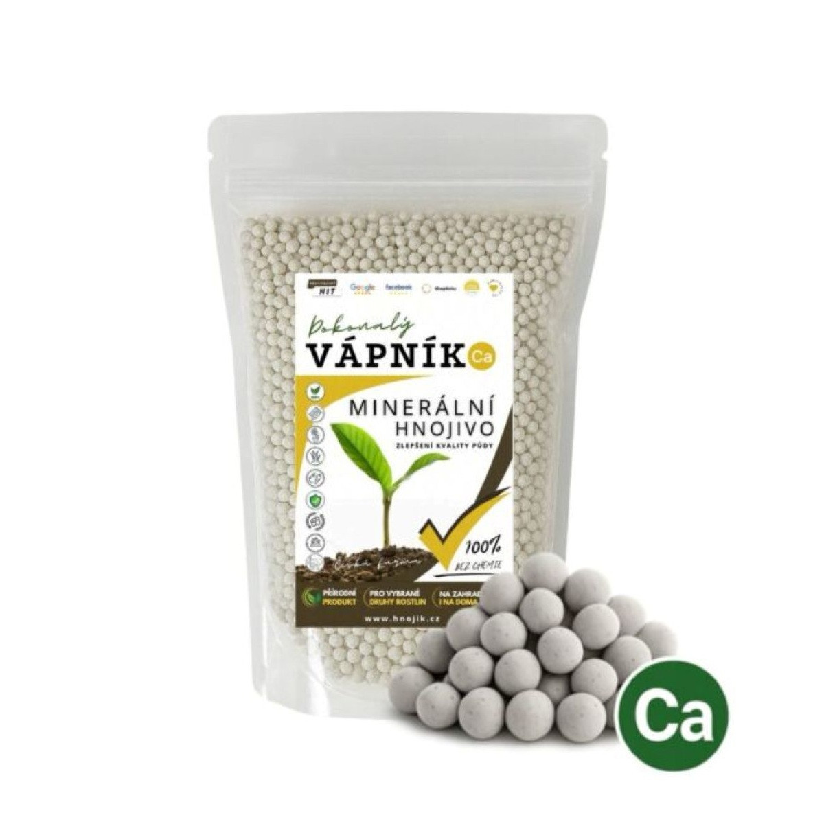 Přírodní vápník - Hnojík - prodej hnojiv - 600 g