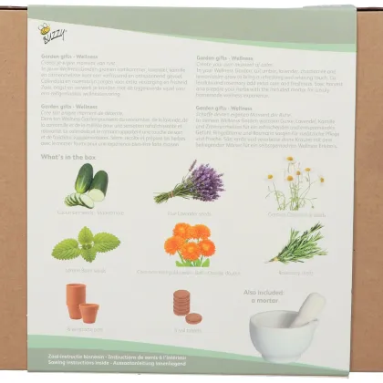 Buzzy Garden Gift - Dárková sada Wellness - Pieterpik - prodej sad - 1 balení