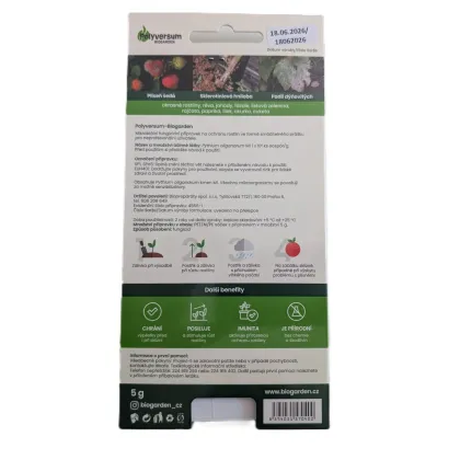 Polyversum proti plísni - BioGarden - prodej ochrany rostlin - 5 g
