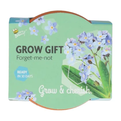 Mini pěstební sada pomněnky – Buzzy Grow Gift – Pieterpik