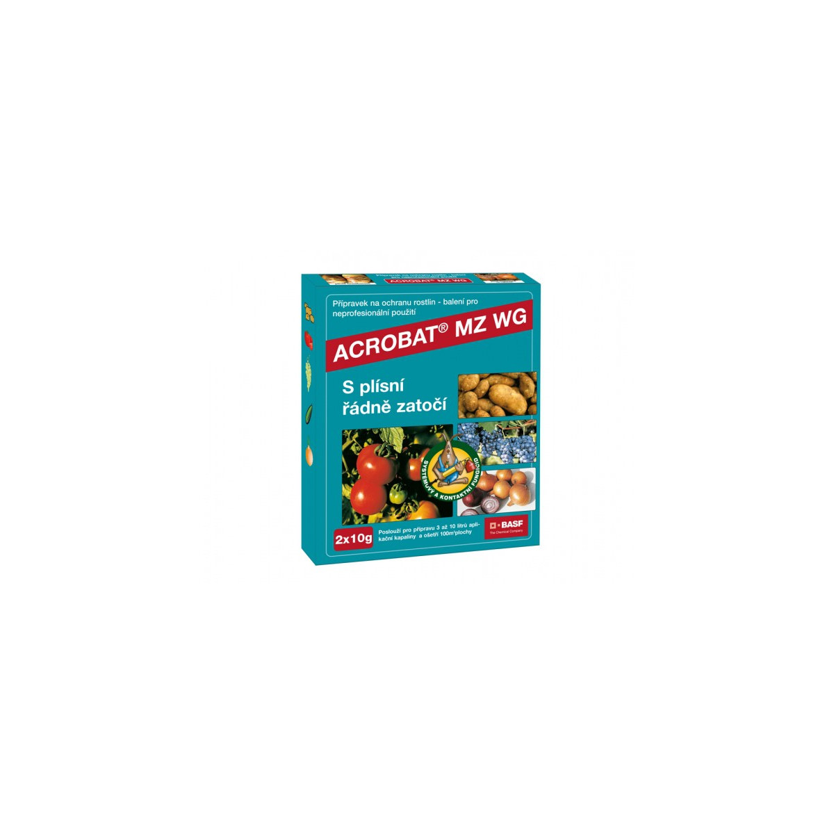 Acrobat proti plísním - 2 x 10 g - ochrana rostlin - 1 ks