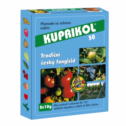 Kuprikol proti bakteriálním a houbovým nemocem - 2 x 10 g 