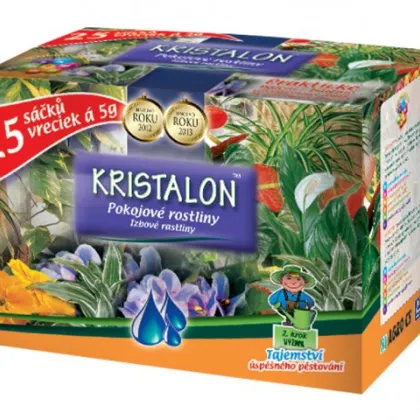 Kristalon pro Vaše pokojové rostliny - 25 sáčků po 5 gramech