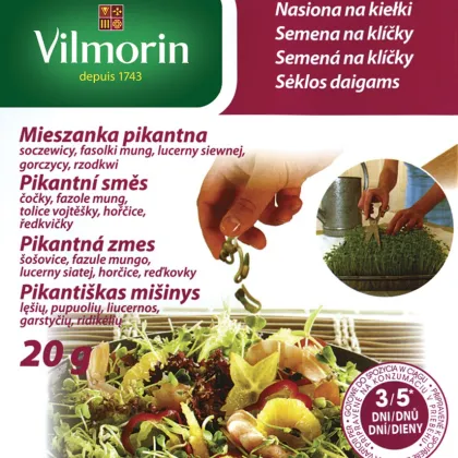 Semena na klíčky - Pikantní směs - semena - 20 g