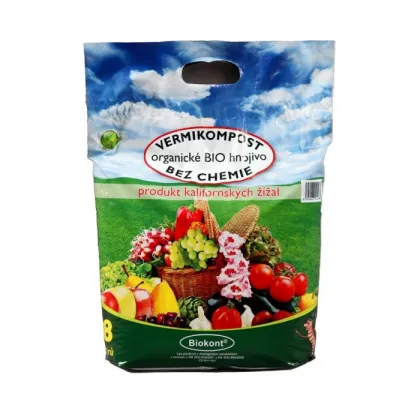 Vermikompost - bio hnojivo - 8 l