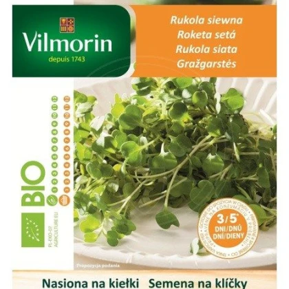 Bio semena na klíčky - Rukola setá - semena - 20 g
