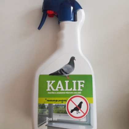 Kalif postřik zamezující usedání holubů a jiných ptáků - 450 ml