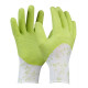 Pracovní rukavice dámské Flower zelenkavé - Pomůcky k pěstování - 1 ks