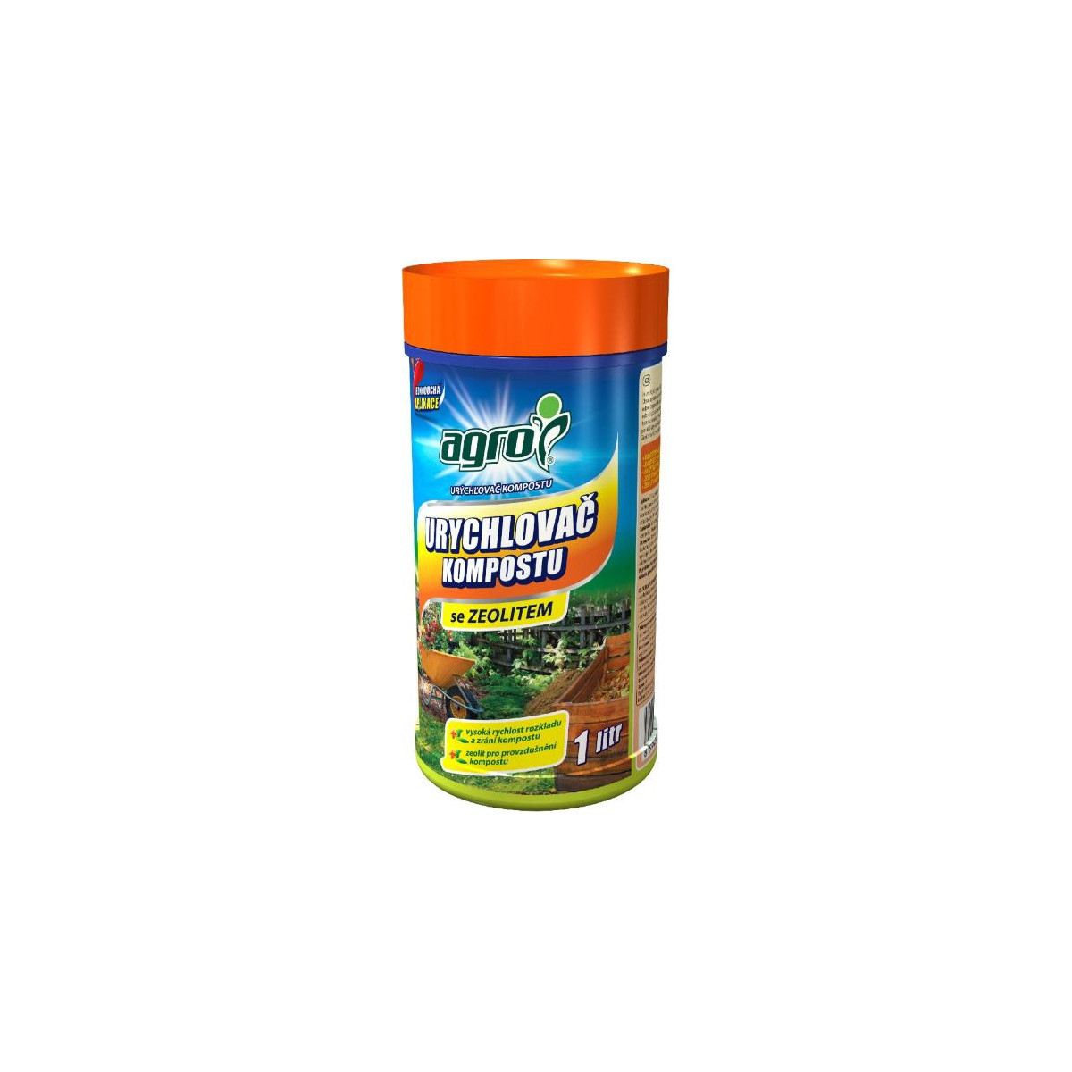 Agro - Urychlovač kompostu se zeolitem - 1 l