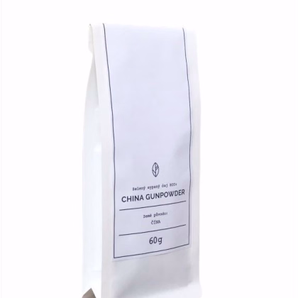 China Gunpowder Organic Tea - zelený čaj - BIO kvalita - 60 g