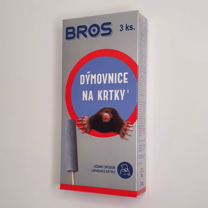 Bros dýmovnice na krtky - ochrana rostlin - 3 ks