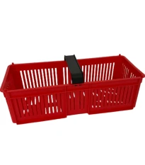 Košík na drobné plody červený - plastový - prodej pěstebních pomůcek - 1 ks