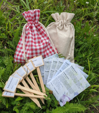 Dárkový set pro pěstitele bazalek - dárkový sáček zdarma