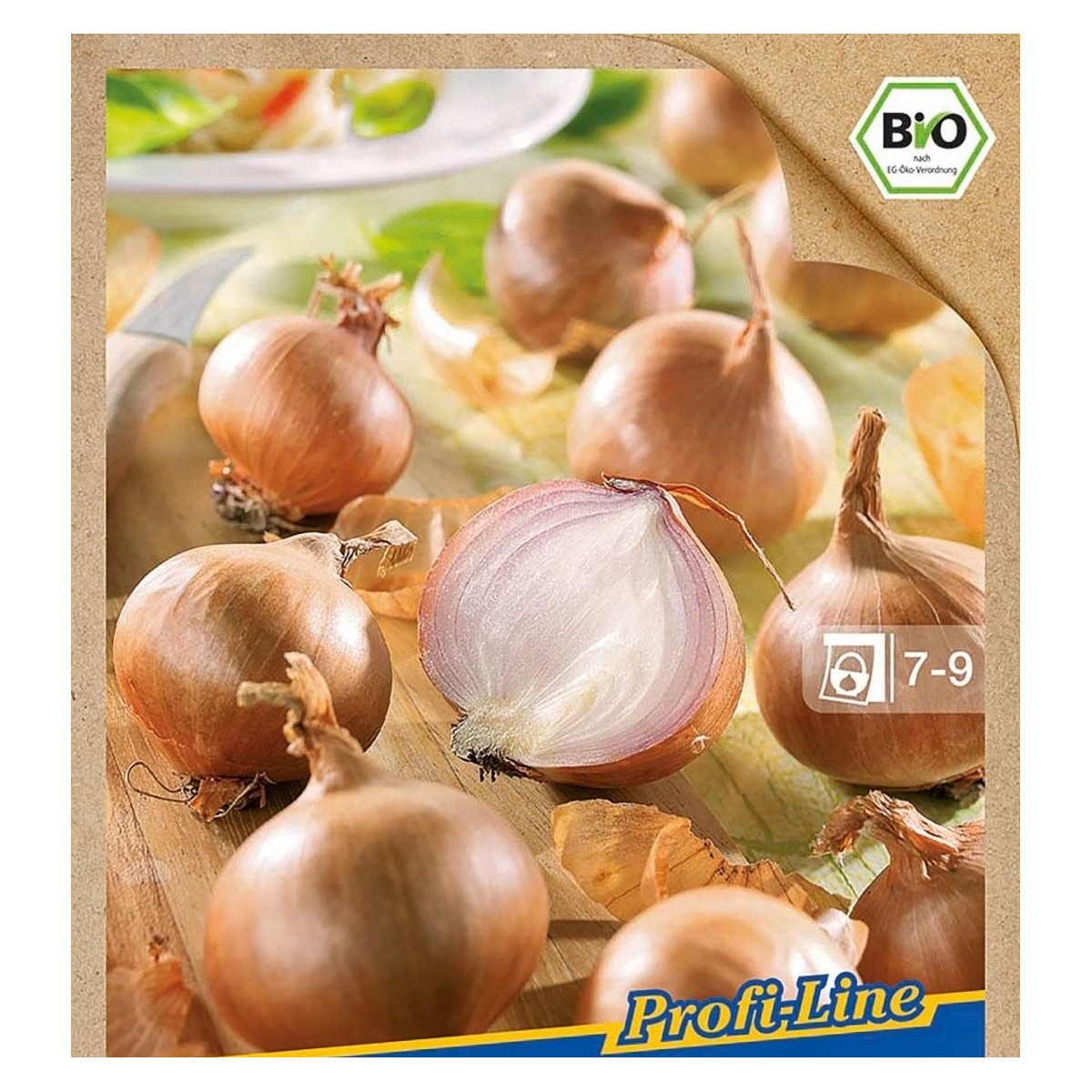 BIO Cibule šalotka Red Sun - Allium cepa - prodej bio cibulek - 12 ks