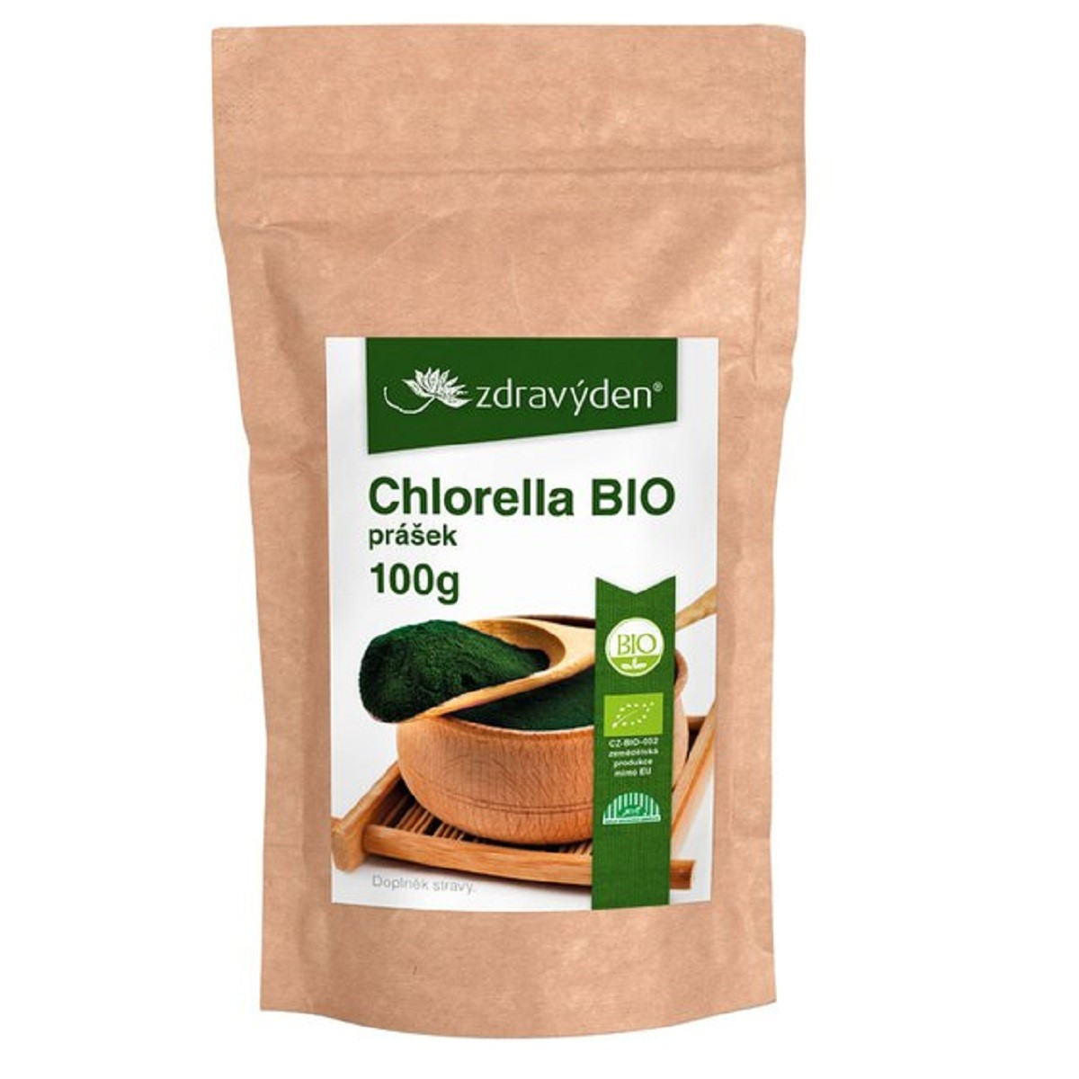 Chlorella - BIO kvalita - prášek - 100 g