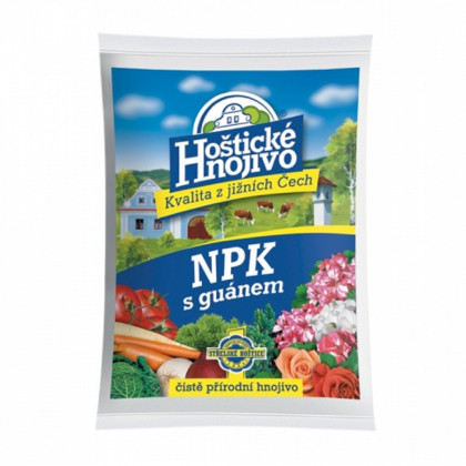 NPK s guánem - Hoštické hnojivo - prodej hnojiv - 1 kg