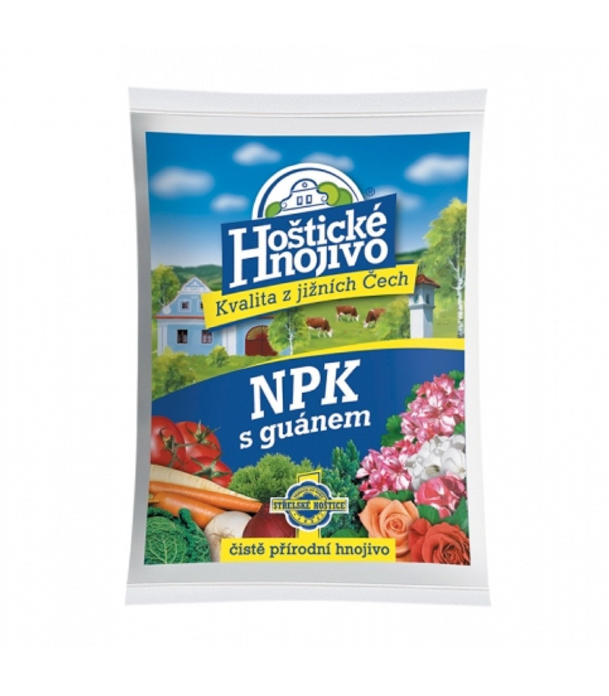 NPK s guánem - Hoštické hnojivo - prodej hnojiv - 1 kg