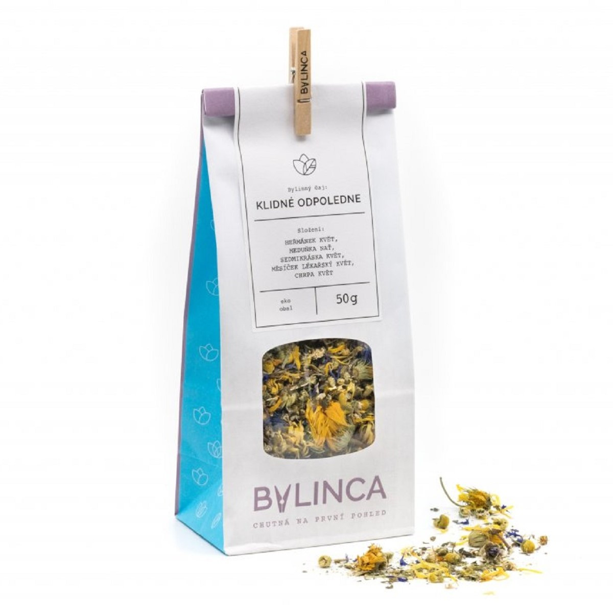 Klidné odpoledne - směs bylinek - prodej bylinných čajů - 50 g