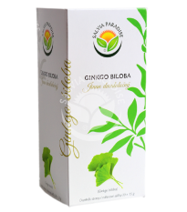 Jinan dvoulaločný - Ginkgo biloba - prodej bylinných čajů - 20 x 1,5 g