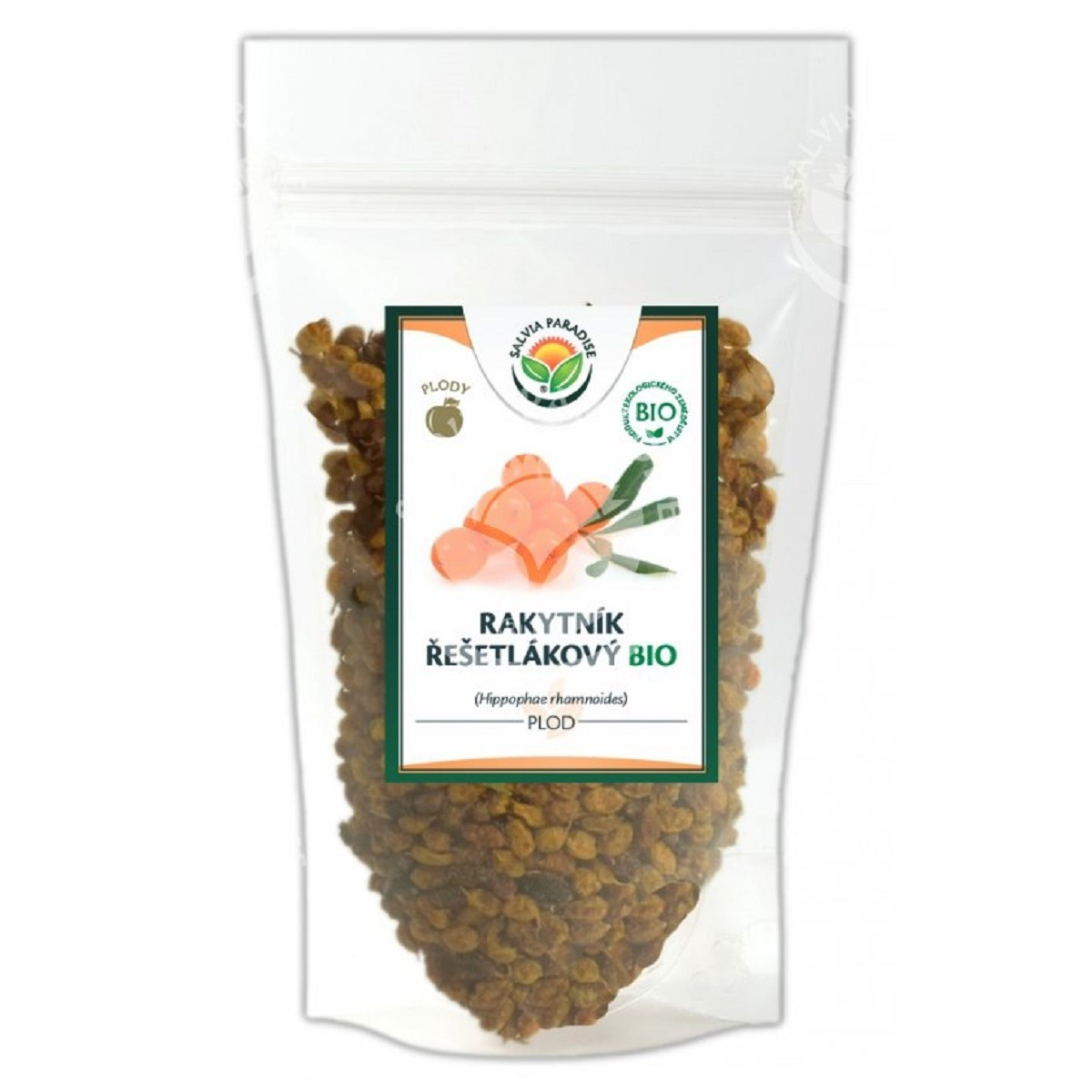 BIO Rakytník řešetlákový - Hippophae Rhamnoides - Plody - Zdraví z přírody - 50 g