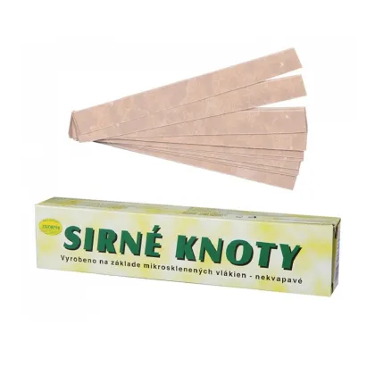 Sirné knoty - 18 x 2 cm - prodej dezinfekčních pomůcek - 40 ks / 200 g