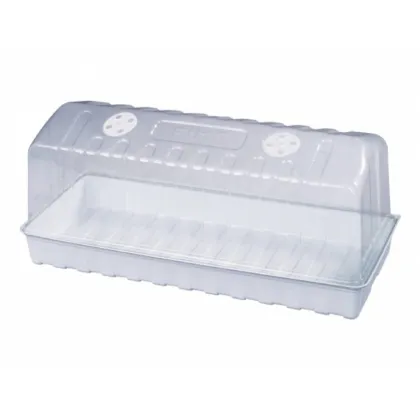 Miniskleník s ventilací bílý - 47 x 20 x 20 cm - prodej skleníků - 1 ks