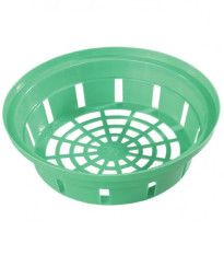 Košík na cibuloviny zelený - kulatý - prodej pěstebních pomůcek - 1 ks