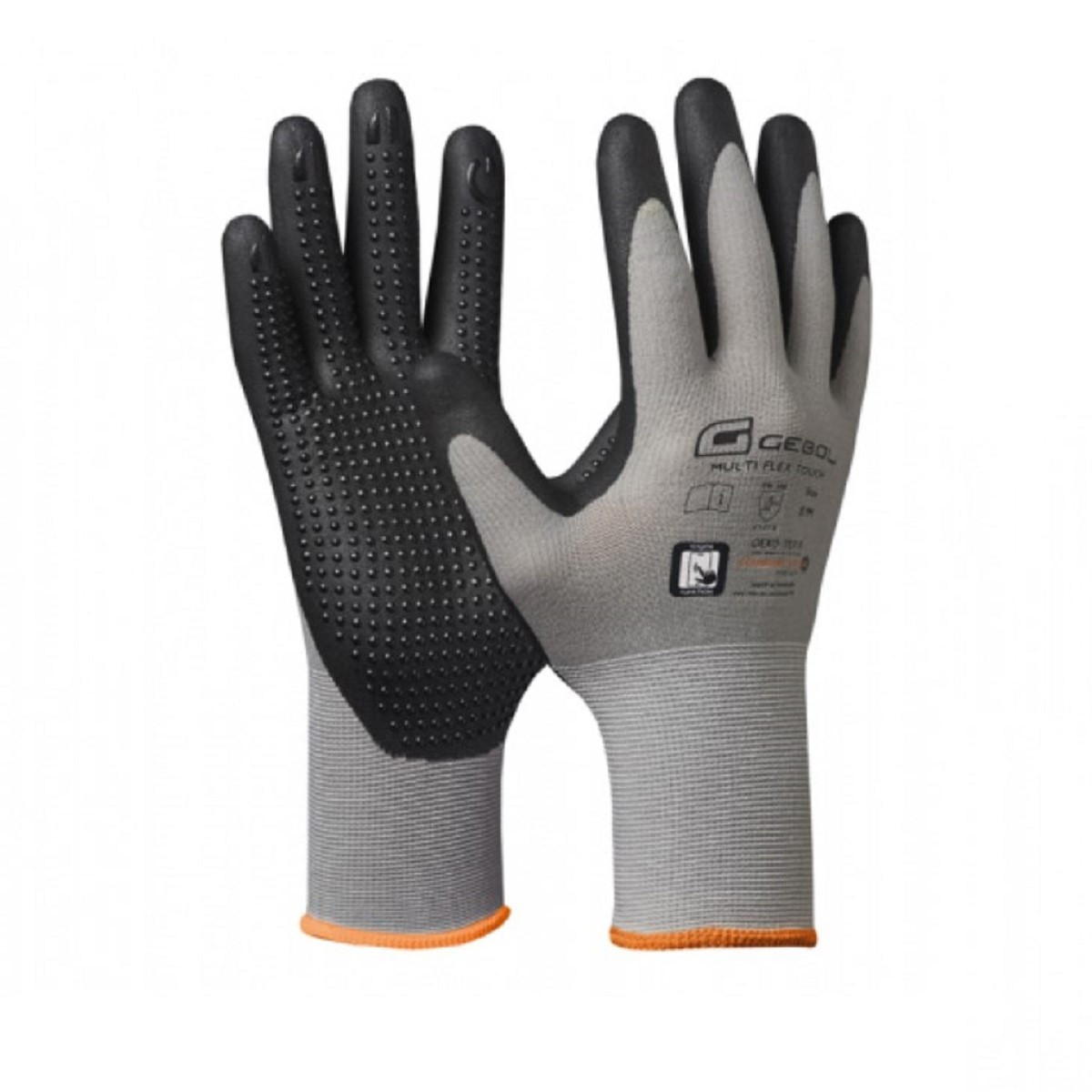 Pracovní rukavice šedé - Multi Flex - prodej zahradních rukavic - 1 pár