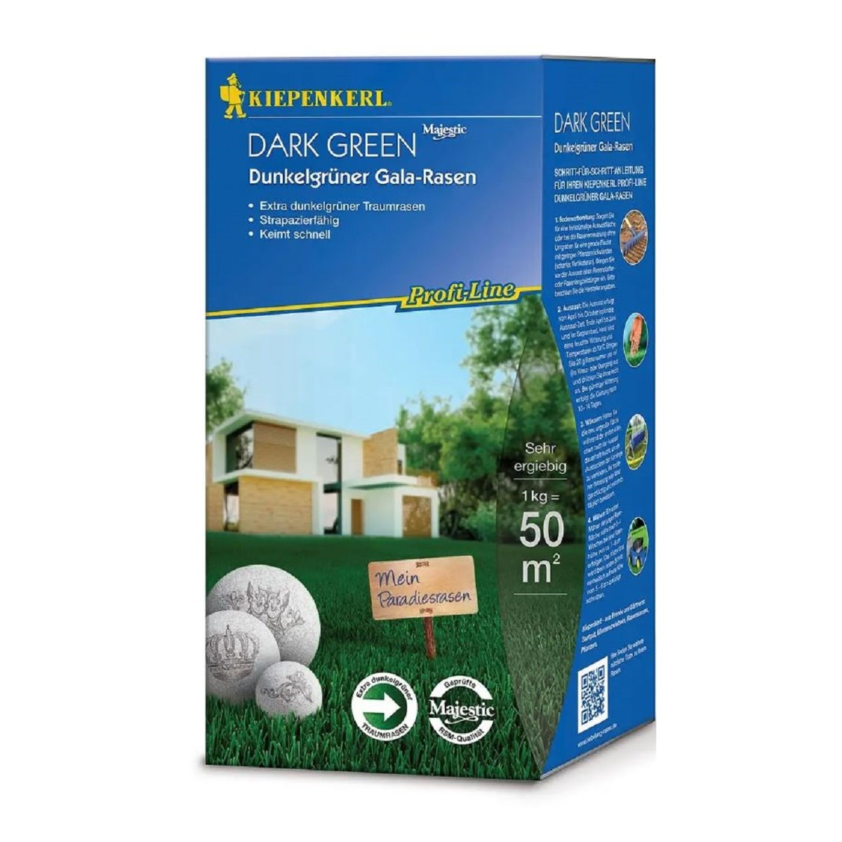 Trávník Profi Line tmavě zelený Gala - Kiepenkerl - prodej semen - 1 kg