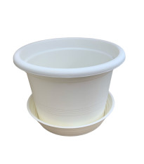 Květináč bílý Campanula - 15 x 11 cm - Květníky a truhlíky - 1 ks